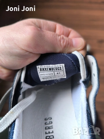 Бели високи маратонки Bershka №42 – много запазени, снимка 13 - Маратонки - 53616260