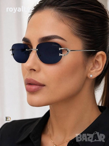 Cartier Нови Дамски Слънчеви Очила , снимка 2 - Слънчеви и диоптрични очила - 55252540