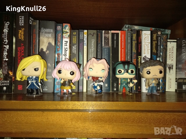Фигурки Funko pop - Marvel, The last of us,Fullmetal Alchemist