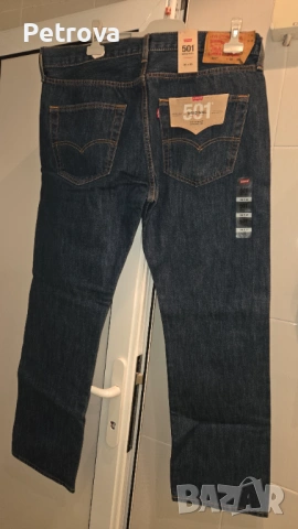 Нови, Класически мъжки дънки Levi's 501 original, снимка 2 - Дънки - 54681220