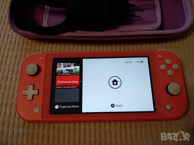 Nintendo Switch Lite - розова, снимка 8 - Nintendo конзоли - 54785748