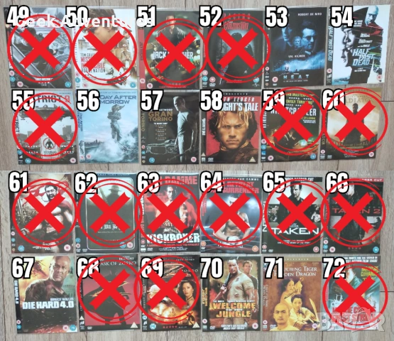 Екшън Филми DVD's - Оригинални Дискове на Английски Език - 5 лв/бр , снимка 4 - Екшън - 47015417