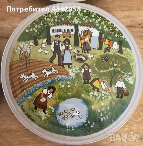 Комплект стенни чинии Winterling.1970-те , снимка 5 - Антикварни и старинни предмети - 54660701