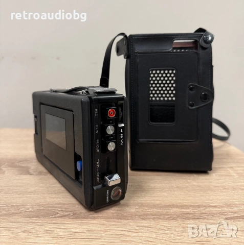 🔈Ретро журналистически касетофон Sony TC-42 – профилактиран, с оригинален калъф🔈, снимка 3 - Радиокасетофони, транзистори - 55192421