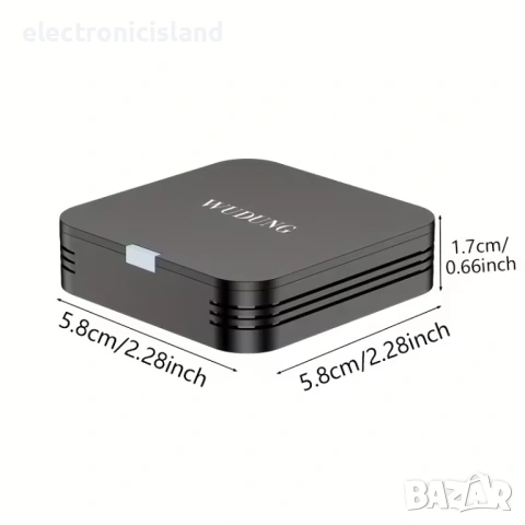 Супер Мини ТВ бокс TV box WUDUNG T (Tanix TX1) 2GB/16GB Allwiner H313, 4K@60Hz, HDR10+, Dolby Vision, снимка 3 - Плейъри, домашно кино, прожектори - 51148004