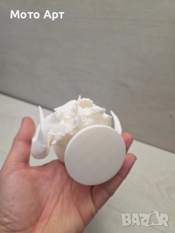 Демонска Дяволска Глава Фигура Демон Дявол Diablo 3D 3Д Принт за Оцветяване, снимка 6 - Декорация за дома - 54167055