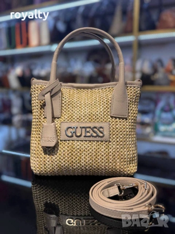 Guess Нова Дамска Чанта Гес Различни Цветове , снимка 4 - Чанти - 55288954