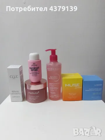 Medicube,Muse,Laneige,Bioderma,Sol de Janeiro козметика за лице