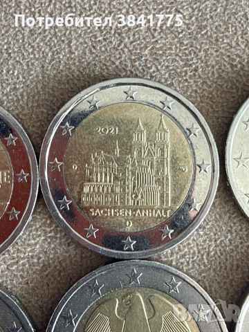 Колекция Германия 43 евро монети, 2 евро, 1 евро и 50 евро цента, снимка 6 - Нумизматика и бонистика - 55255023