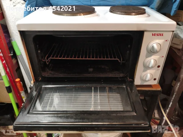 мини готварска печка VESTEL, снимка 3 - Печки, фурни - 55504734
