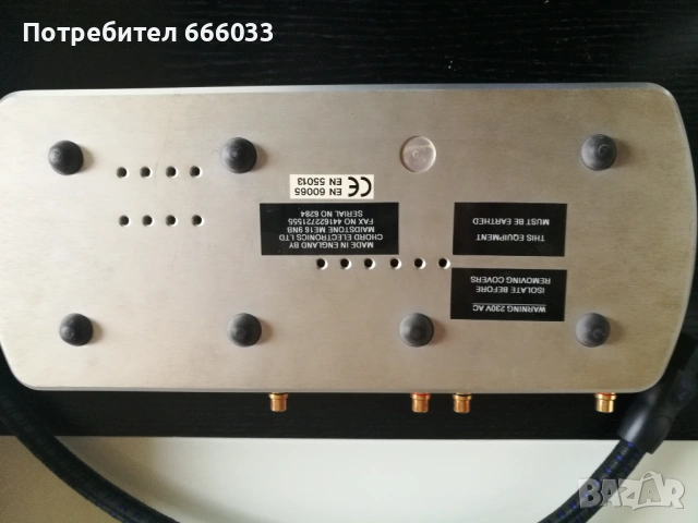 Chord Symphonic - Phono Stage MM, MC, снимка 3 - Аудиосистеми - 54890497
