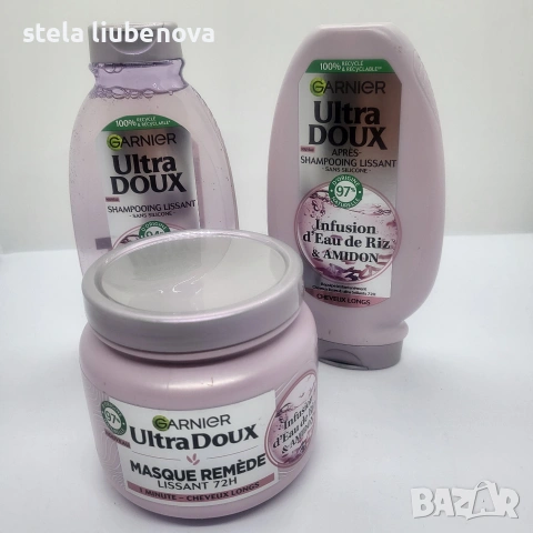 Garnier Ultra Doux комплект – шампоан, балсам и маска