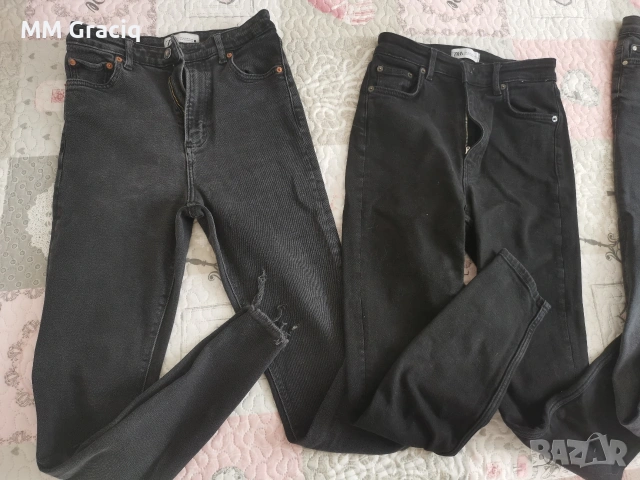 3 чифта дънки Zara само за 10 evro, снимка 2 - Дънки - 55077292