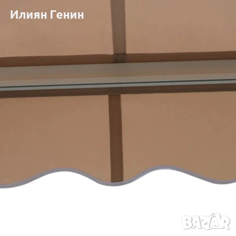 Тента Outsunny, регулируема скоба, 3,95 x 3 м, снимка 4 - Градински мебели, декорация  - 55195262