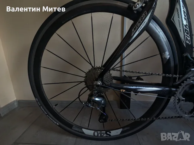 Карбонов аеро шосеен велосипед Mendiz Radius – Размер M / SRAM S40 / Tiagra 2x10, снимка 6 - Велосипеди - 55563498