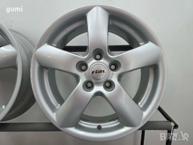 4бр 16ски джанти RIAL за VW, AUDI, SEAT 5х112мм A161412 , снимка 3 - Гуми и джанти - 54714405