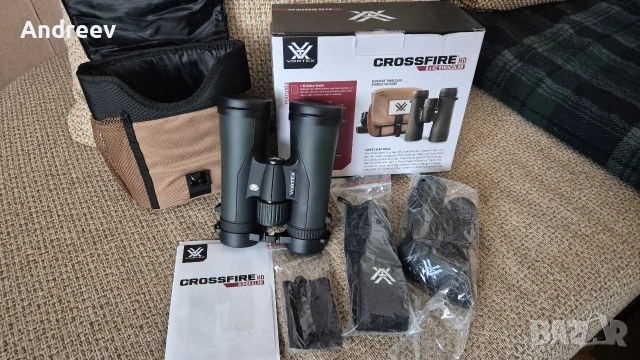 Бинокъл Vortex Crossfire HD 8x42, снимка 2 - Екипировка - 54081674