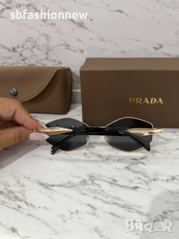 Prada очила с лого, снимка 4 - Слънчеви и диоптрични очила - 55496551