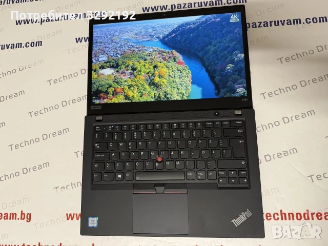 Лаптоп Lenovo Thinkpad T490, снимка 10 - Лаптопи за работа - 55046353