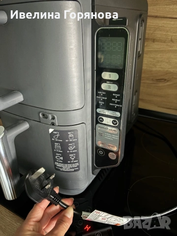 Продавам Ninja Double Stack Pro Air Fryer – много запазен, снимка 5 - Мултикукъри - 54493832