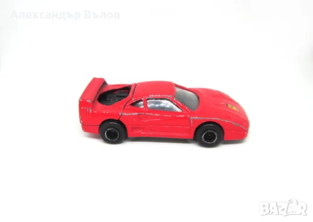 Стара Метална количка Ferrari F40 N280 Majorette 1:58 Франция, снимка 6 - Колекции - 55395620