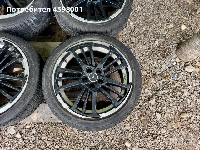 4бр.Алуминиеви джанти ATS 18цола 5x112 за Mercedes Benz, снимка 4 - Гуми и джанти - 55381639