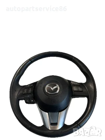 Мултифункционален волан с клаксон (шофьорска страна) за Mazda 3 2.2D (2015) BHP2150508
