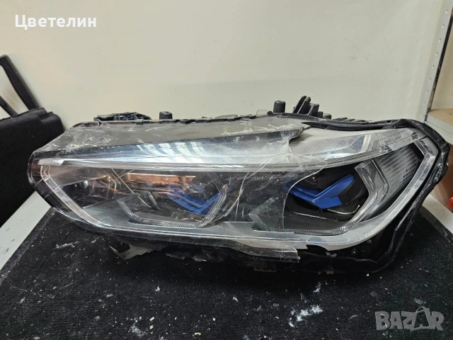 Ляв фар BMW X5 G05 Laser lqv far бмв х5 г05 лазер, снимка 2 - Части - 54488342