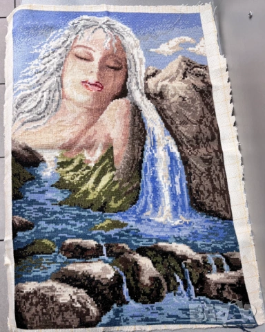 Ушит Гоблен "Водната фея"-52см х 34 см