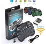 Мини клавиатура I8 с подсветка за Smart TV, TV Box и компютър, снимка 1