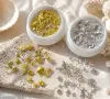 3D микс морски мидички котва рапан звезда капси декорация за нокти ситни формички маникюр, снимка 2