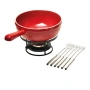 EMILE HENRY Сет за фондю "FONDUE SET" - цвят червен, снимка 4
