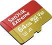 SanDisk Micro SD, 64GB Extreme, НОВА, снимка 3