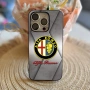 Силиконов калъф за iPhone с лого Alfa Romeo, снимка 15