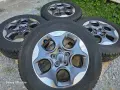 Лети джанти 16ки 5х110 Jeep + зимни гуми 215/65/16 Falken, снимка 1