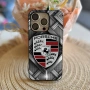 Силиконов Калъф за всички модели iPhone с лого Porsche, снимка 3