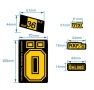 Стикери за вилка Ohlins, синьо, снимка 2