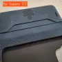 Xiaomi 17T калъф страничен с прегради тъмно син, снимка 4