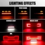 Универсални LED стопове 12V/24V с бягащ мигач комплект 2 броя, снимка 3