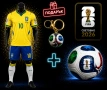 FIFA NEYMAR PROMO Два екипа Бял и Жълт Неймар + Подарък Топка Ново, снимка 2