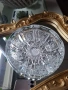 Vintage Bohemian Lead Crystal Hand Cut, произведено в Чехословакия., снимка 3