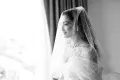 Булчинска рокля Madonna (Сватбен център Младост) + дълъг воал + кринолин, снимка 7