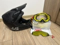 Продавам  FullFace Каска + маска за колело , мотор, снимка 4