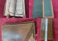 Стара луксозна френска библия книга джобен формат, снимка 7