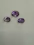 Лот естествени фасетирани аметисти – 7.85 ct (3 броя) – отлична шлифовка, снимка 5