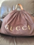 Оригинална дамска кожена чанта Gucci Bamboo Guccissima със сертификат, снимка 9