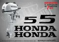 HONDA след 2008 извънбордови двигател стикери 2 4 5 9.9 10 15 20 hp , снимка 4