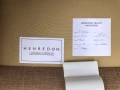 фотьойл от "Henredon" Wingback Nailhead Club Lounge -Бежов ленен фотьойл с крила, снимка 9