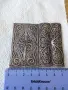 Антикварни сребърни възрожденски елементи за облекло 30452, снимка 13