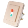 Ключ за бойлер DeTech DE-9223-AC, 20A, 250V, IP20, за вграждане, златист, снимка 1